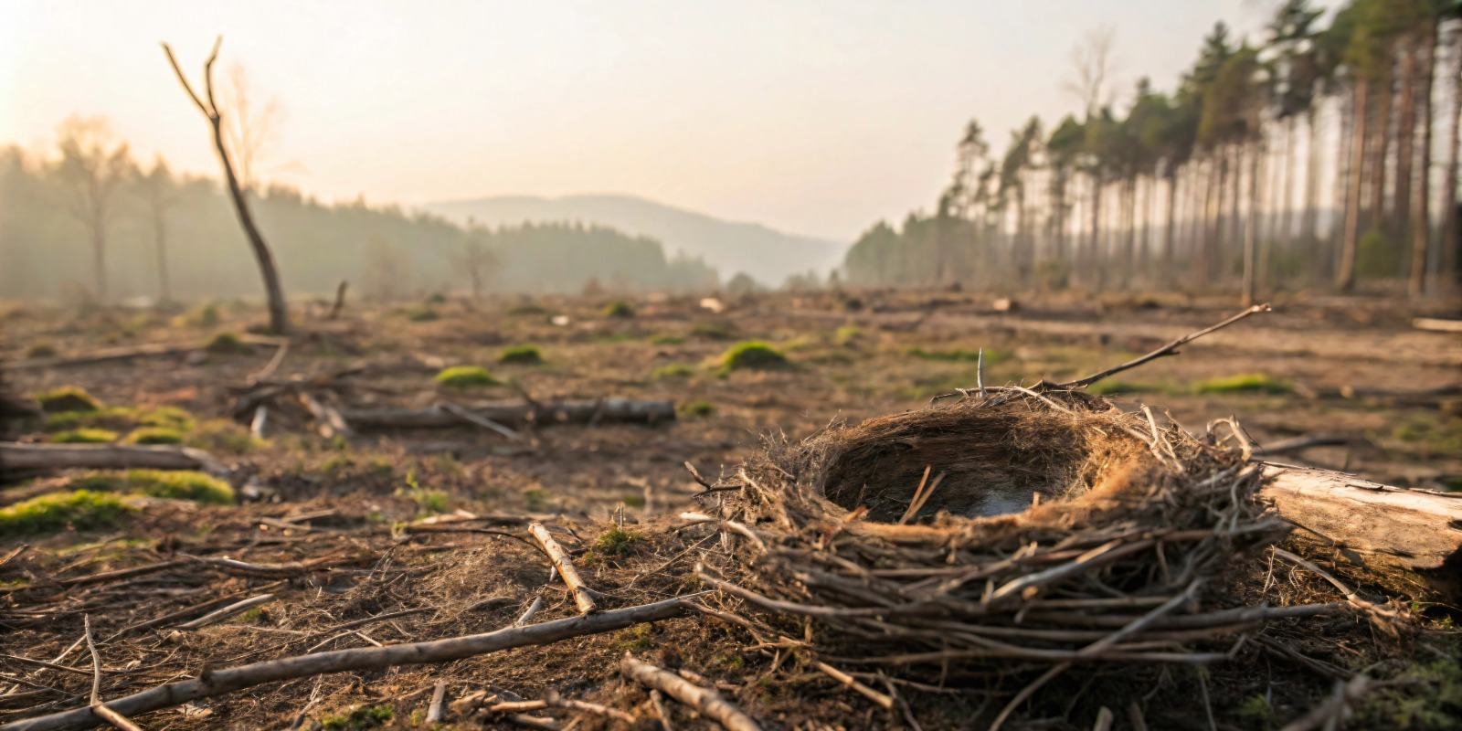 Ancient forest ecosystem